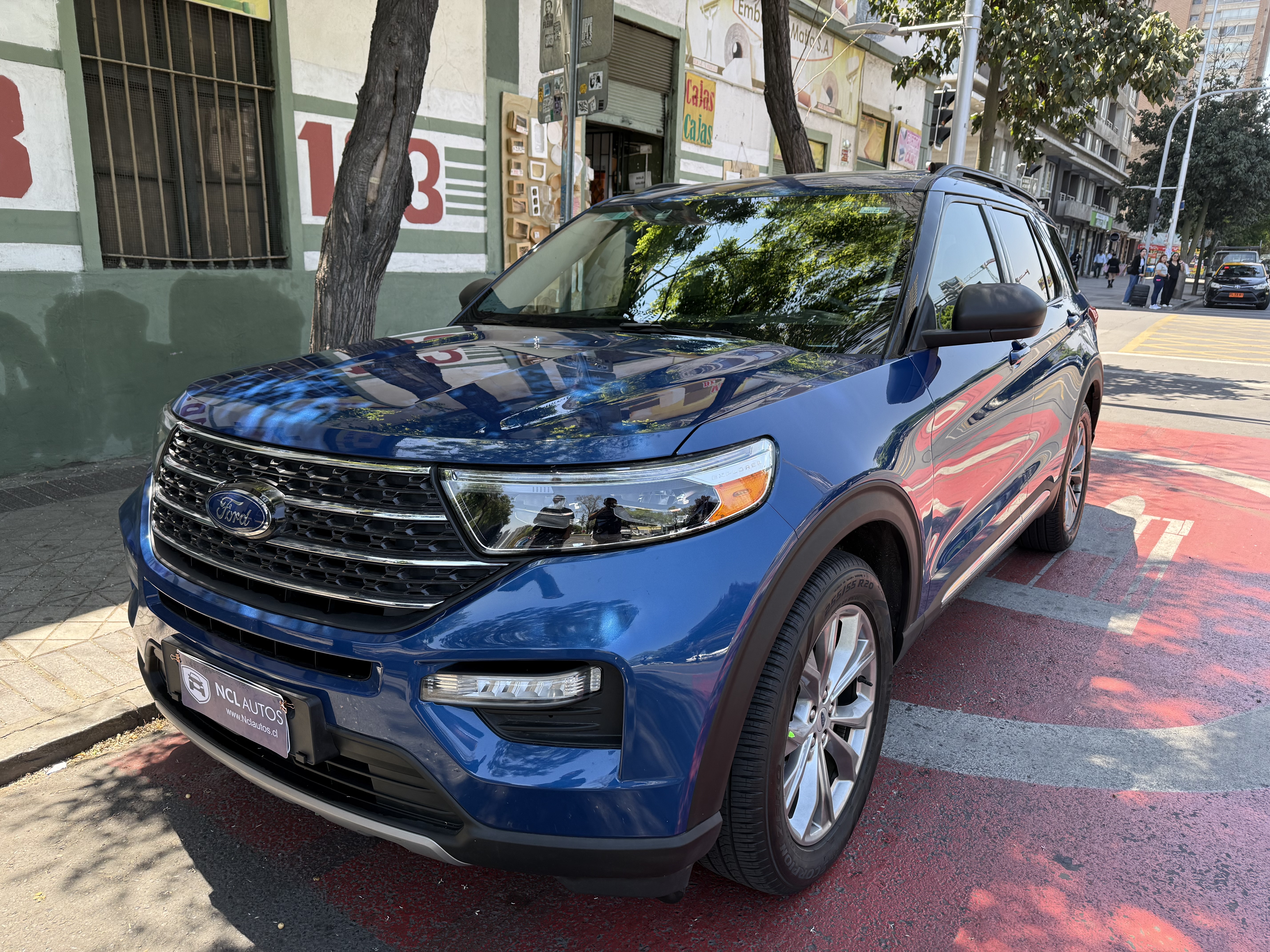 Ford Explorer  2022 Azul perlado